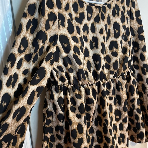 Maternity leopard print blouse - Picture 5 of 9